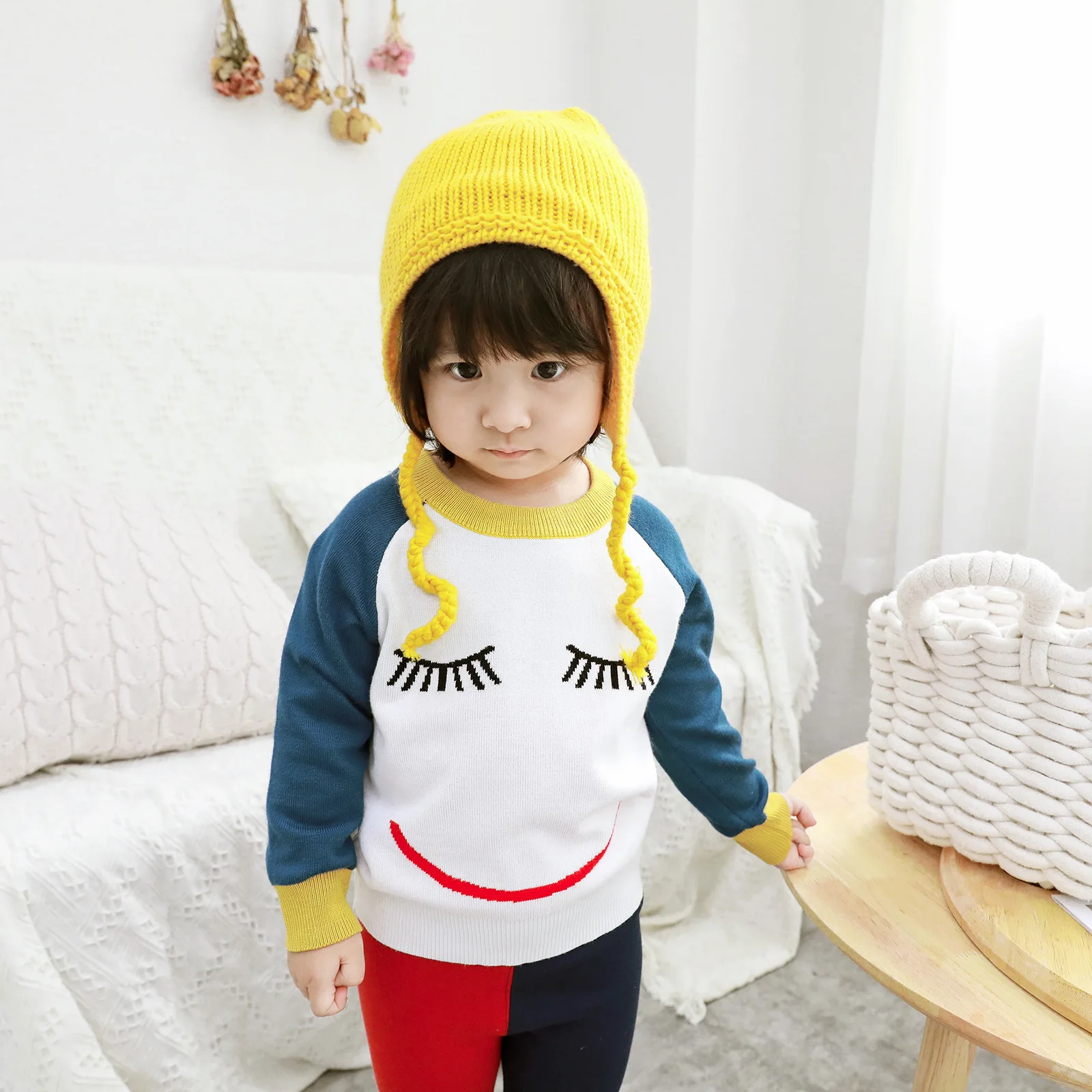 Свитер для девочек Детский свитер осенний свитер с длинными рукавами детский джемпер