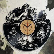 Fashion Design font b Clock b font CD Vinyl Record font b Wall b font font