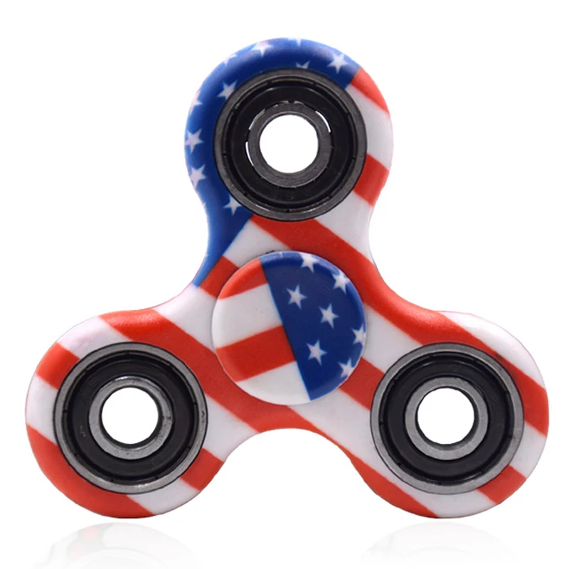 

Colorful Hand Spinner For Autism and ADHD Anxiety Hand Toys Adult Kids EDC Camo Fidget Spinner Puzzle Long Time Spin Toy