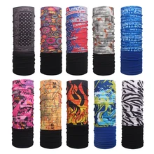 Аксессуары для рыбалки, зима-осень, Флисовая теплая рыболовная снасть, коробка, банданы, волшебный шарф, головной убор, защита от ветра, УФ, головная повязка