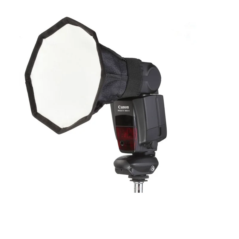 

Mamen 15cm Portable Softbox Mini Flash Photo Diffuser Reflector Soft Light Box For Canon Nikon Sony Camera