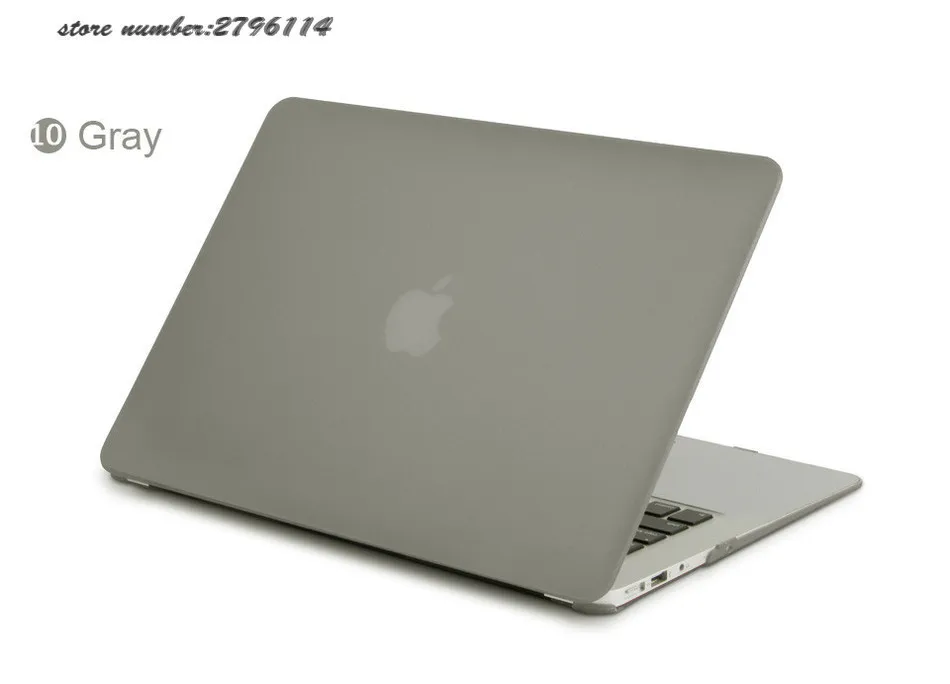 Цветной жесткий чехол матовый чехол для Apple Macbook Air Pro retina 11 12 13 15 чехол для ноутбука сумка для Mac book 13,3 дюймов