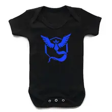 Pokemon Go Fashion Summer Baby Boy Girl Bodysuit Clothes Cartoon Mark Cotton Clothing One-Pieces
