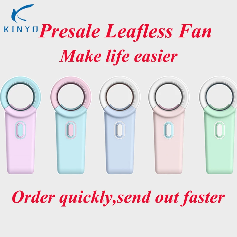 

Presale Fan Mini Leafless Fan Portable USB Cooler Without Blades Arctic Air Cooler Fan 12V 3 Speed Level No Leaf Home Office