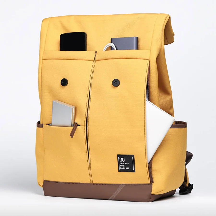 Xiaomi Youpin 90fun рюкзак для колледжа, школы, отдыха, 15,6 дюймов, водонепроницаемая сумка для ноутбука, рюкзак для путешествий на открытом воздухе для мужчин и женщин