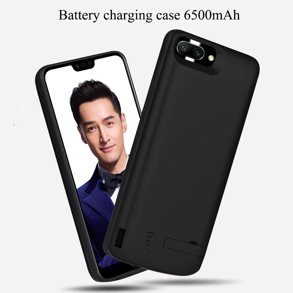 6500 mah Battery charging phone case Portable fast charger funda protector for huawei honor 10 smart Power bank external battery 6500 mah Battery charging phone case Portable fast charger funda protector for huawei honor 10 smart Power bank external battery