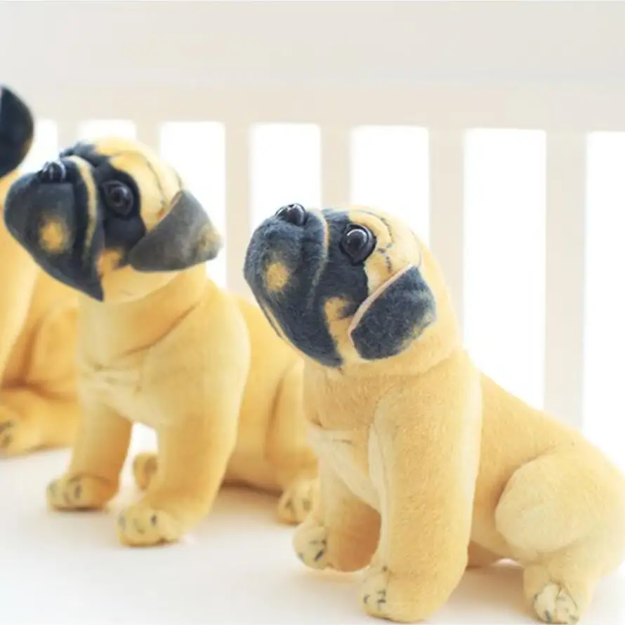 stuffed toy pug dogs