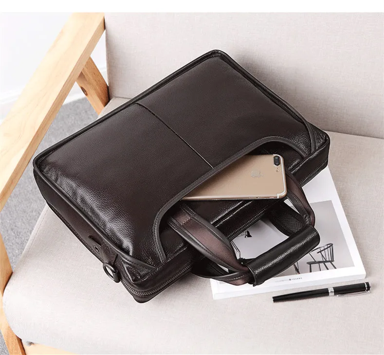 genuine leather briefcase (4)