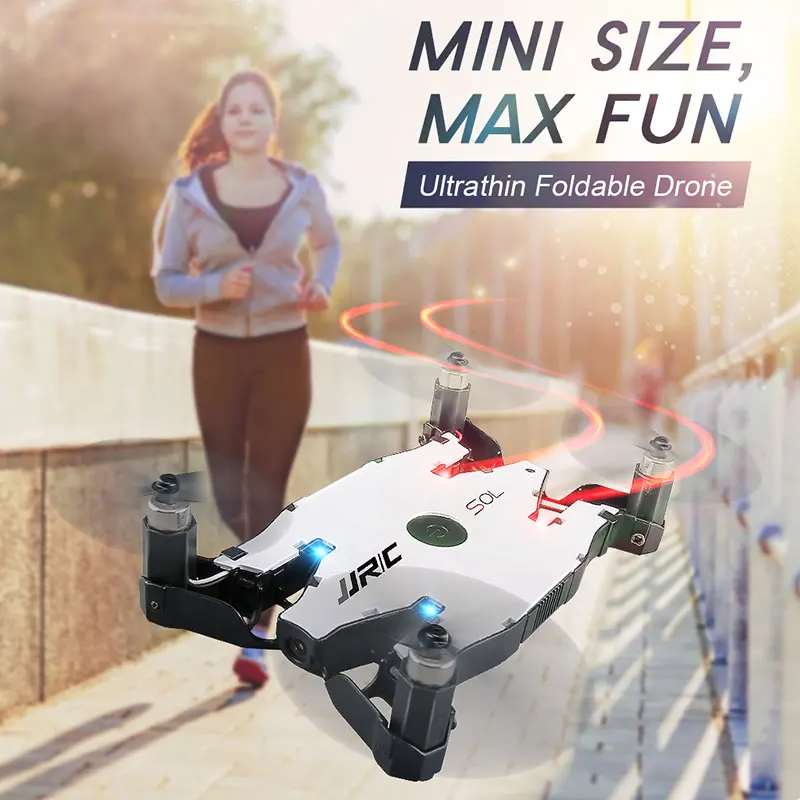 

JJRC H49 Selfie Mini Foldable Drone with HD Wifi FPV Camera Helicopter RC Drone One Key Return Altitude Hold VS H47