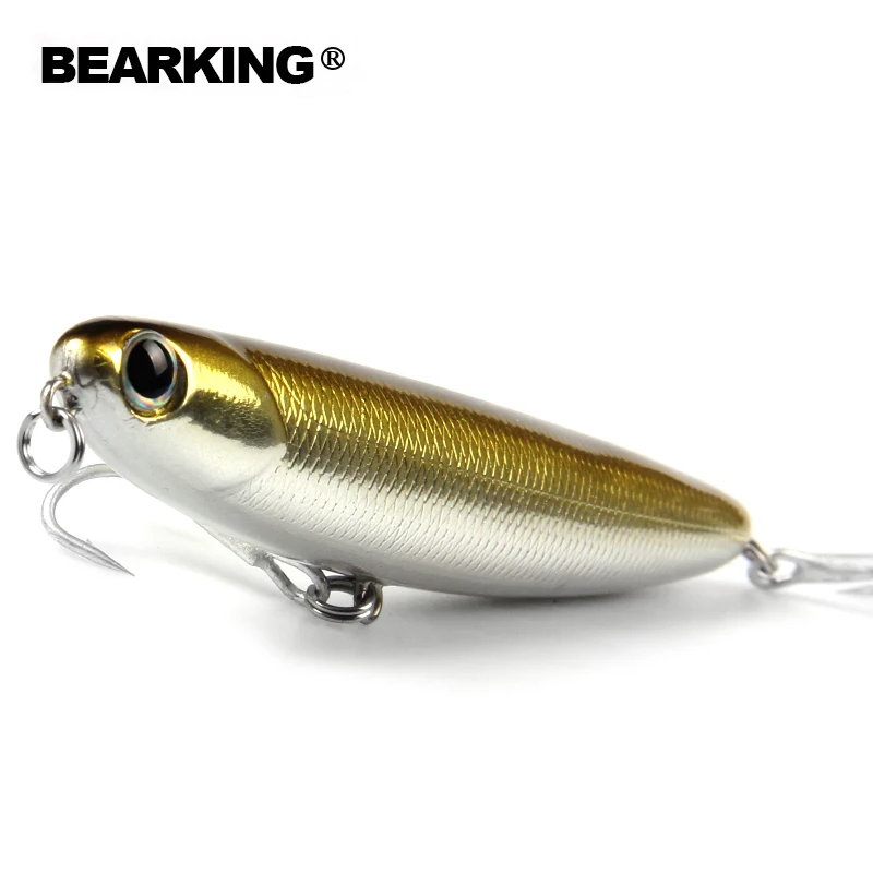 Розничная Bearking 2016 горячая модель рыболовные приманки жесткий приманки 8цвет для выбрать 110мм 13g гольян,качество профессиональный гольян
