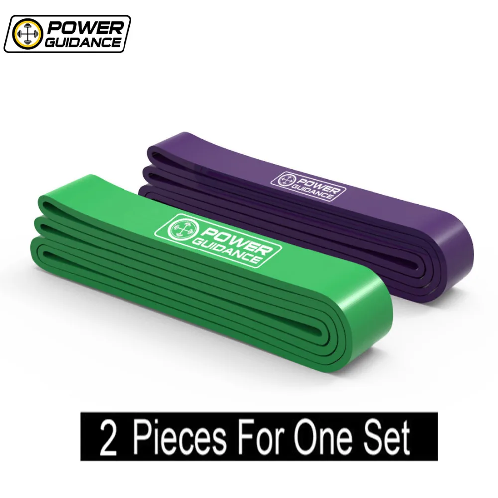 

A Set of 2 Pull Up Assist Bands-Stretch Resistance Latex Band-Athletic Rubber Bands-Sport Fitness Accessories Equipment for Home