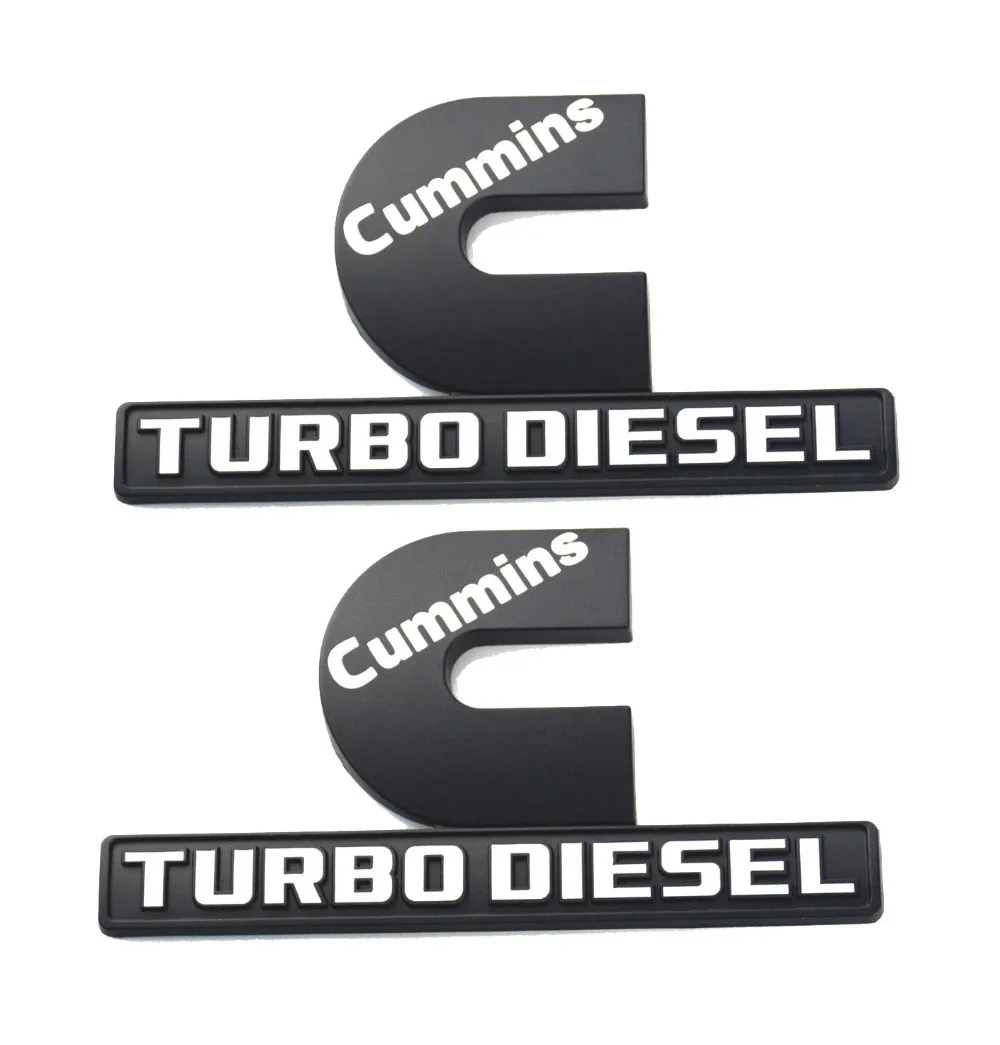 2 шт cummins turbo дизель логотипы марок машин значки Выход табличка сменная наклейка