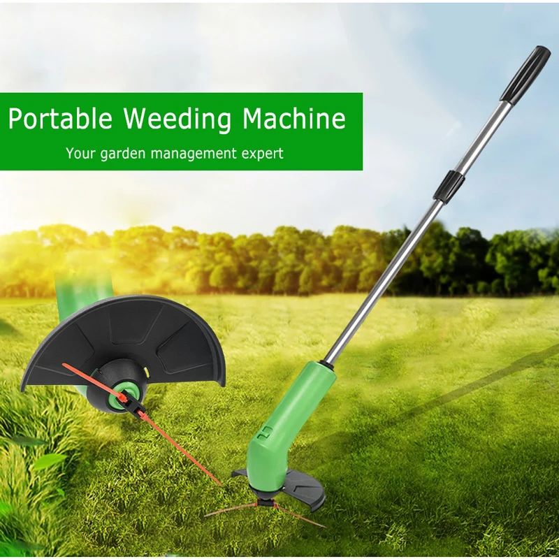 Portable Lawn Mower Household Weeding Flexible Grass String Trimmer