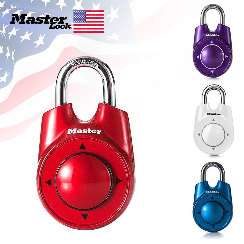 Koop Master Lock Combinatie Directionele Wachtwoord Hangslot Draagbare Gym School Gezondheid Club Veiligheid Locker Deurslot Diverse Kleuren
