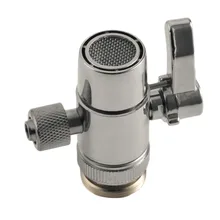 2016 NUEVA PV10 Latón Cromado Desviador para Cocina o Baño Grifo Del Fregadero Pulido pieza de Recambio M22 X M24