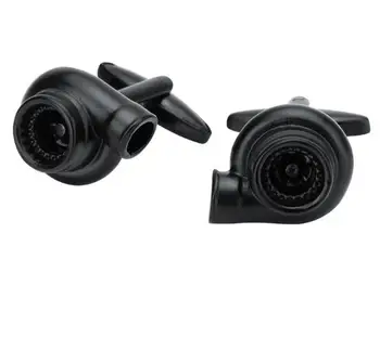 

10pairs/lot Creative Black Blower Cufflinks Cuff Links Shirt Cuff Button Men's Jewelry Accessory Business/Party Gift