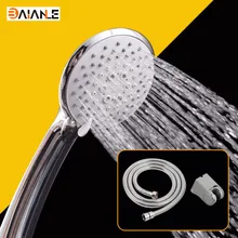 Five function Bathroom Shower Heads Water Saving Rainfall Adjustable chrome Shower head new universal 3 mode function shower heads chrome handheld bathroom water shower head for bathroom tools