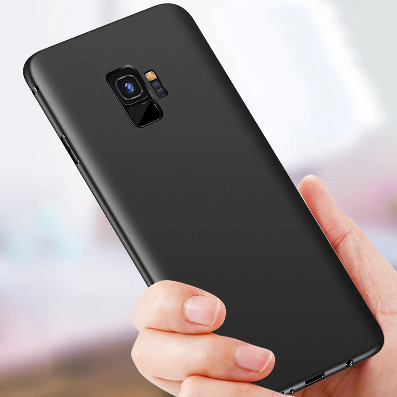 

CAPSSICUM Ultra-thin Soft Matte Case for Samsung Galaxy S9 /S9 Plus Cases TPU Flexible Slim Gel Back Cover for Samsung S9Plus