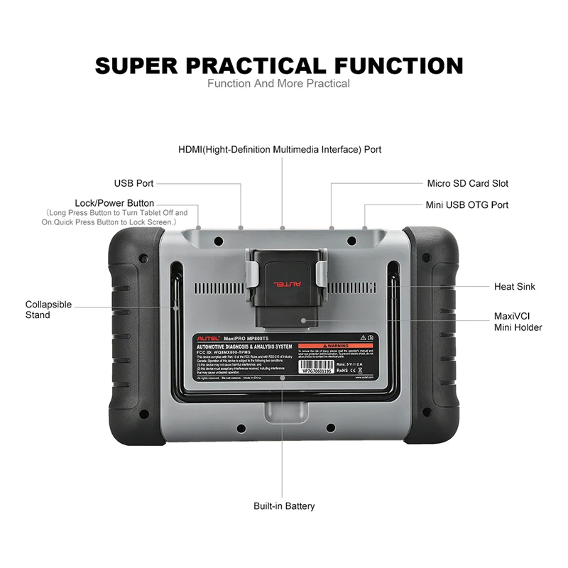 Autel MP808TS Diagnostic Tool Prime of DS808 Better than MS906 MS906TS MS906BT Combine of MS906BT TS601 Wifi Bluetooth Scanner