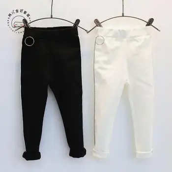 

2020 kids clothes children New Spring Autumn Item Girl Trousers Casual Pencil Pant