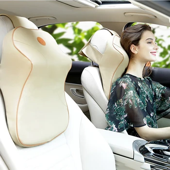 

Car Neck Massage Pillow 3D Memory Foam Safety Seat Support Headrest Cushion for Toyota Alfa Romeo Honda Volvo KIA Car Styling