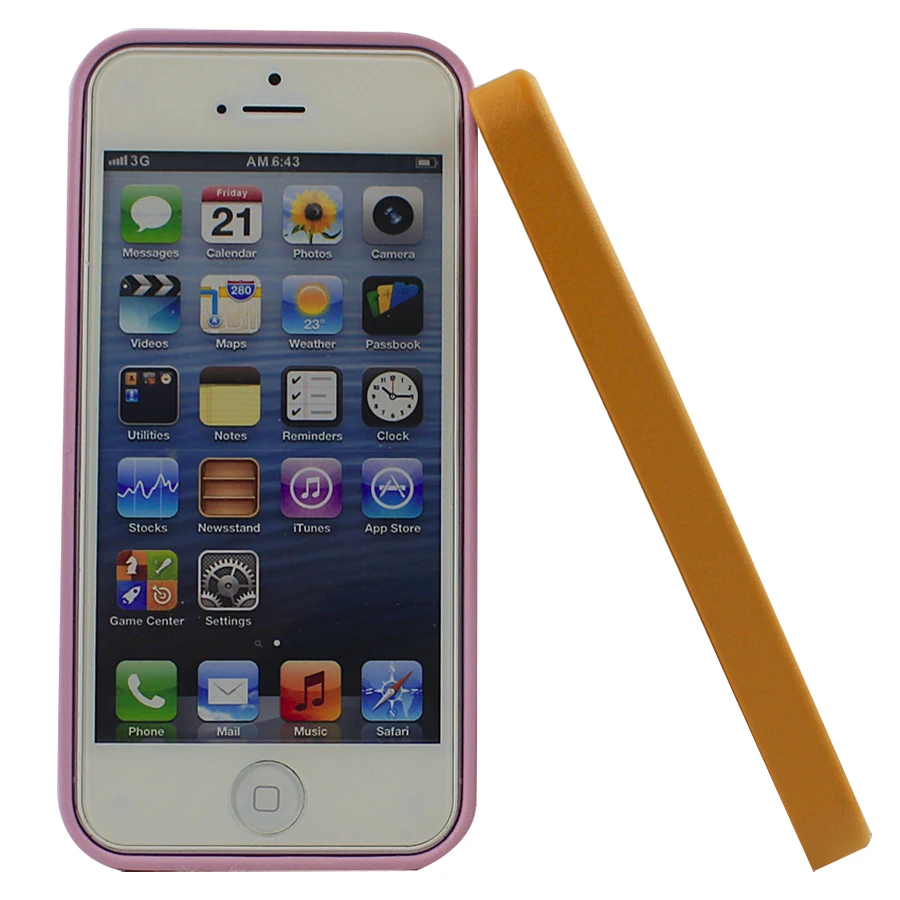 Factory for apple iPhone5 5s mobile phone case Silicone