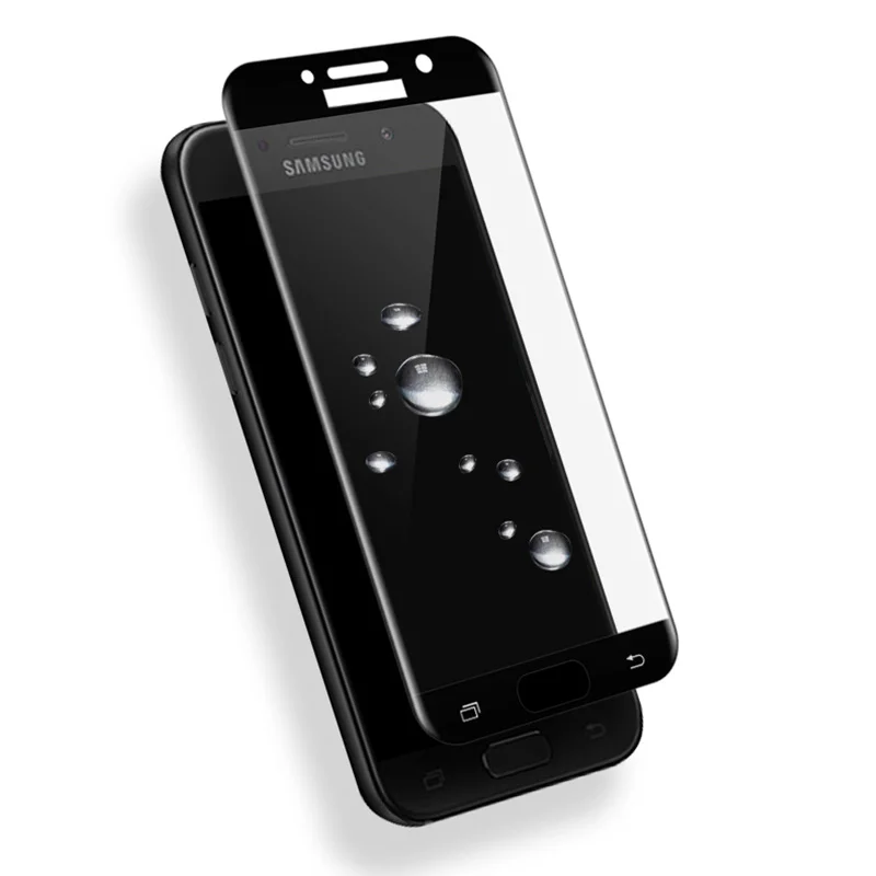 

5D or 9D Curved Full Cover Tempered Glass For Samsung A8 A7 A5 A3 Screen Protector For Samsung Galaxy J7 J3 J5 2017 Glass Film
