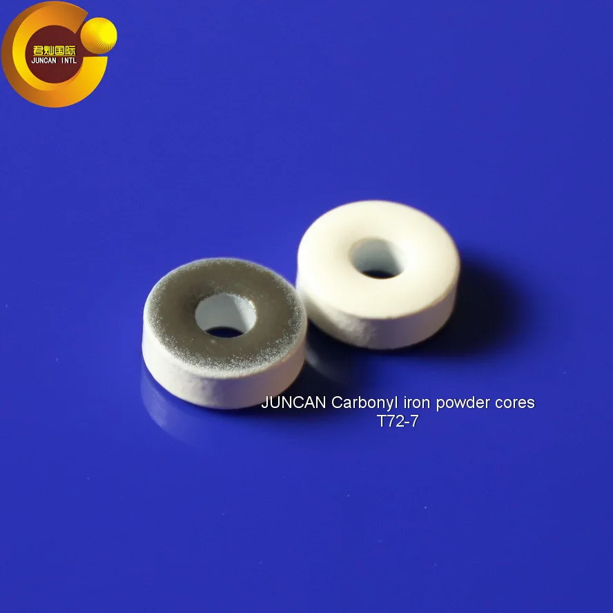 

T72-7 High frequency radio frequency (rf) iron powder core magnetic core