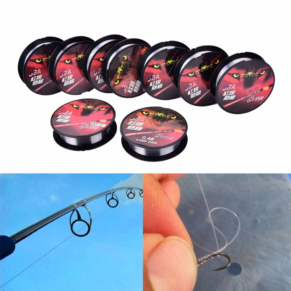 Hot Sale 1Pc 100M Fluorocarbon Fishing Line Carbon Monofilament Carp Wire Leader Line Fishing Hot Sale 1Pc 100M Fluorocarbon Fishing Line Carbon Monofilament Carp Wire Leader Line Fishing