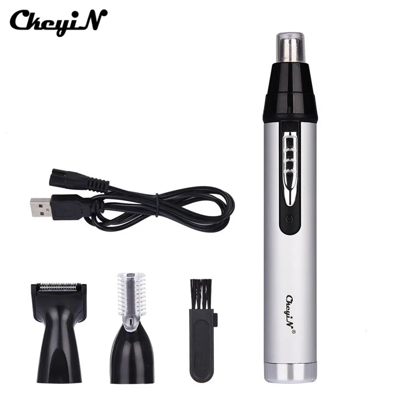 USB Wireless Rechargeable 3 In1 Electric Shaver Razor Unisex Trimming Shaving Maching Nose Ear Hair Trimmer Clipper Beard Trimer