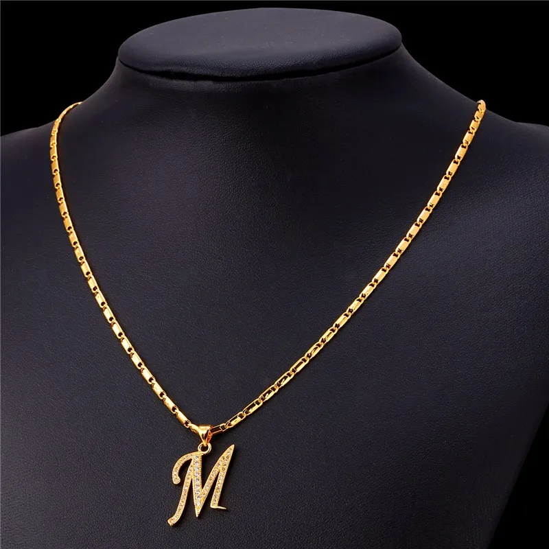 Starlord Initial M Letter Pendants 