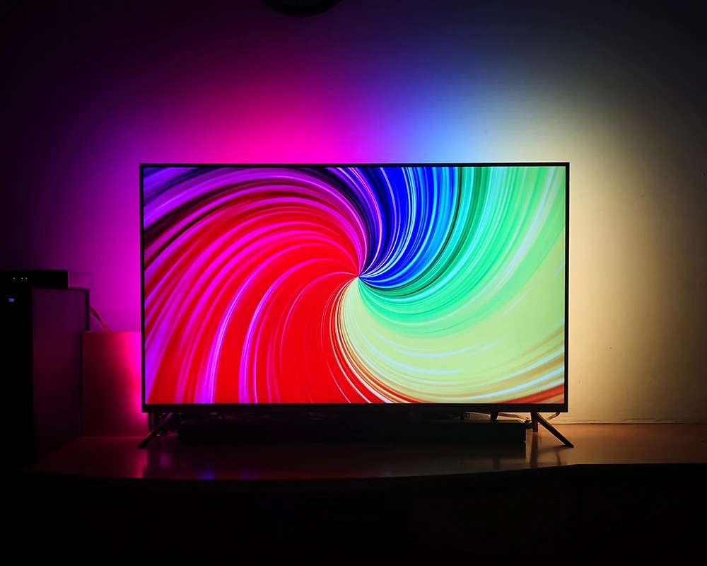 1/2/3/4/5m Ambilight ТВ ПК Подсветка мечта Экран HD ТВ компьютерный монитор USB Светодиодные ленты прибор приемно-WS2812B Светодиодные ленты полный набор