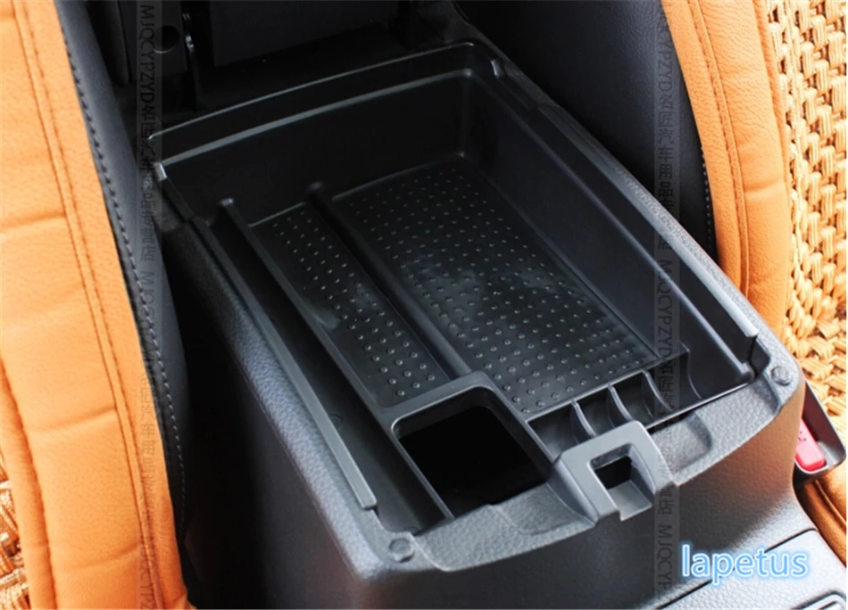 Lapetus центральная консоль многофункциональная коробка для хранения телефона лоток набор аксессуаров для Nissan X-Trail X Trail T32 Rogue- черный