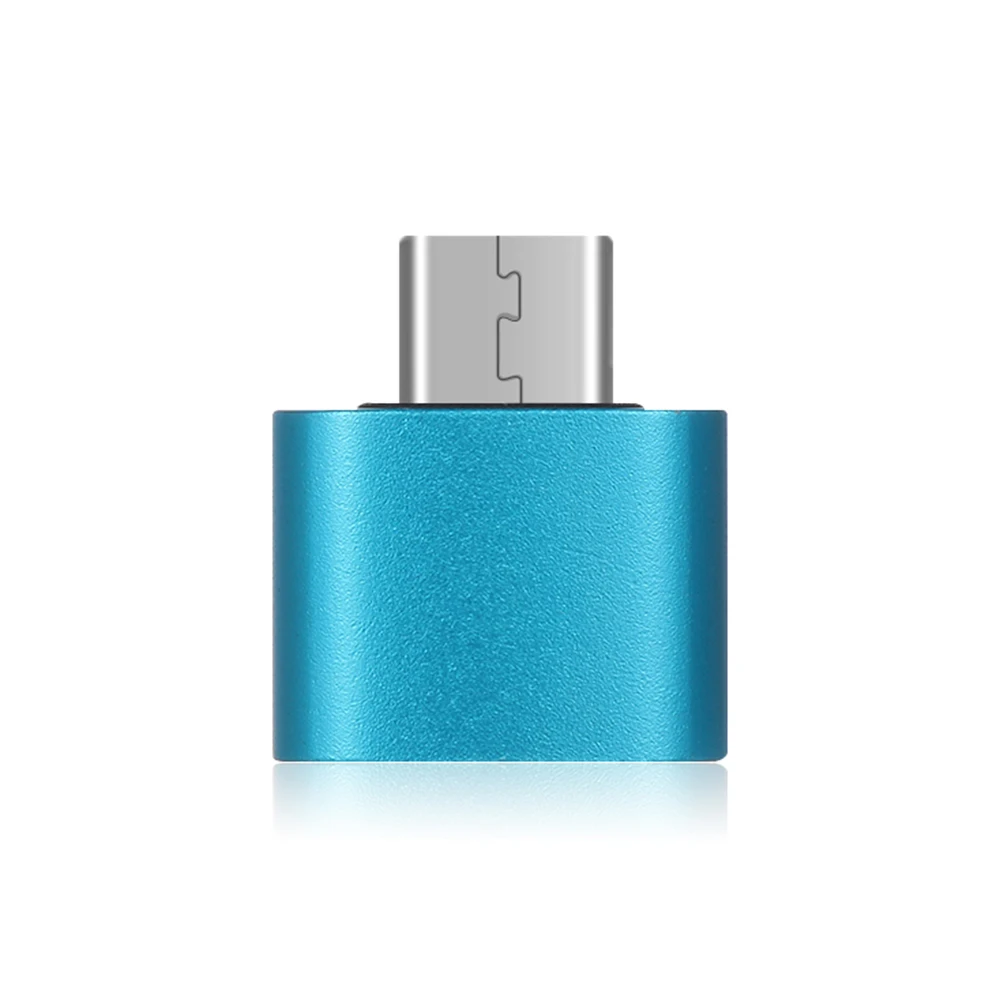 2 шт. мини металлический штекер для женщин USB-C 3,1 type C для USB 3,0 адаптер конвертера OTG для Android type C OTG адаптер домашние адаптеры