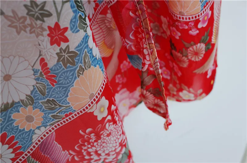 Богемное летнее пляжное платье с принтом, женская пляжная одежда, хлопковая туника в китайском стиле, сексуальное открытое спереди платье-кимоно, парео N751