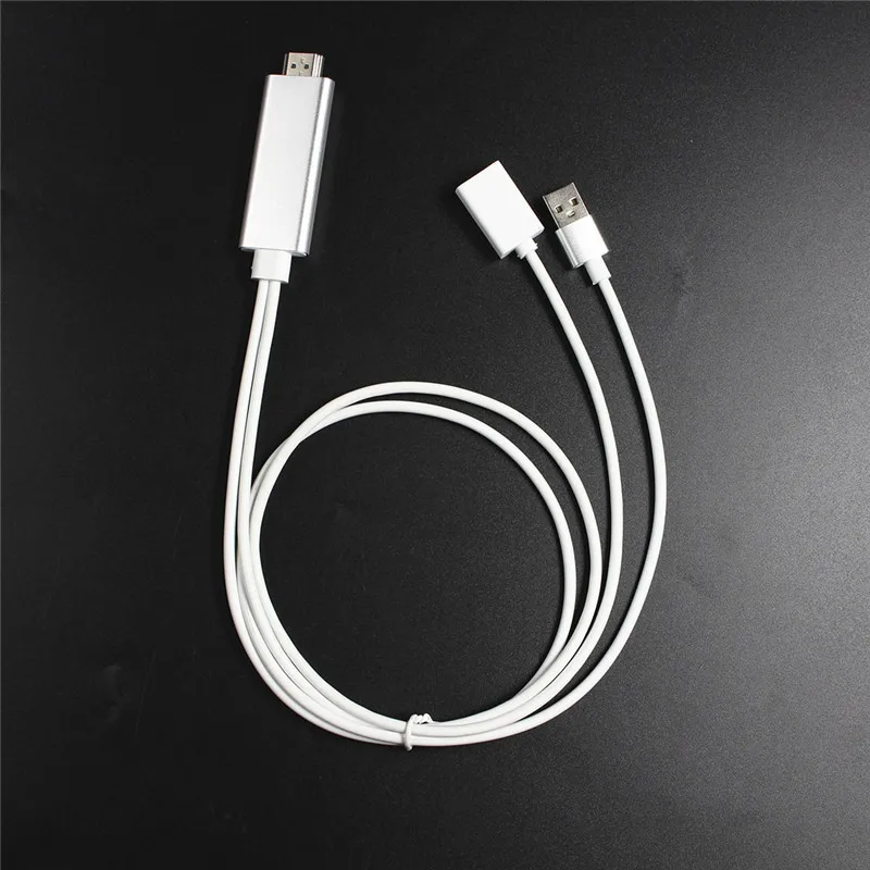 

80CM OTG Adapter for HDMI Digital AV Adapter Plug and Play HDTV Smart Cable for iPhone/ipad