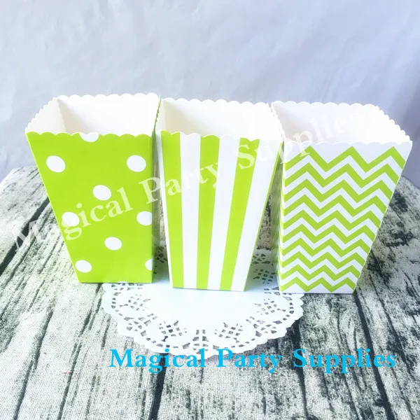 Fiesta De Cumpleanos Del Muchacho 36 Unids Verde Candy Box Baby