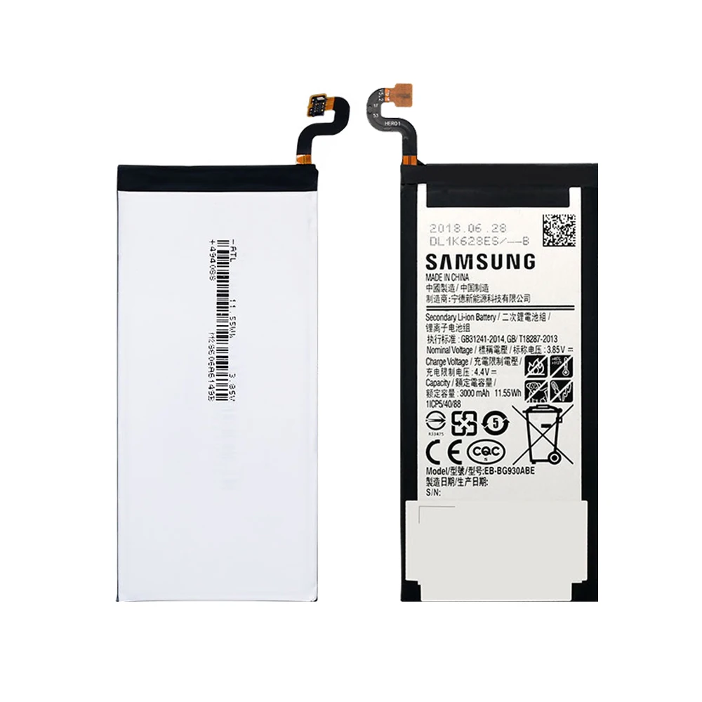 Батарея EB-BG930ABE для samsung GALAXY S7 SM-G9300 G930F G930A G930L G9308 G930V SM-G930L SM-G930P 3000 мА-ч