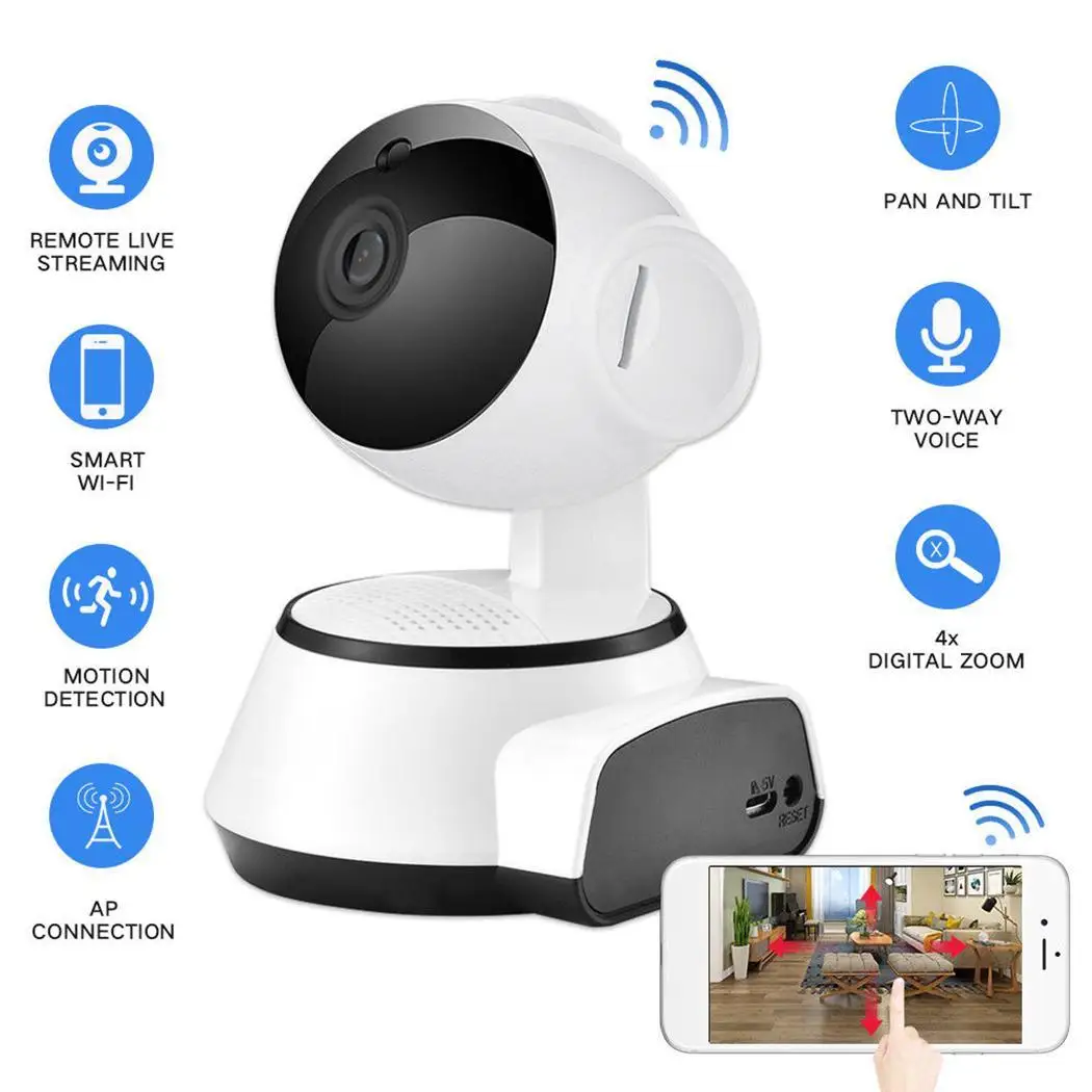

HD 720p WiFi Camera Wireless Intelligent Network Surveillance Camera
