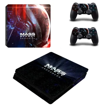 

Mass Effect Andromeda PS4 Slim Skin Sticker For PlayStation 4 Console and Controllers Decal PS4 Slim Sticker Vinyl