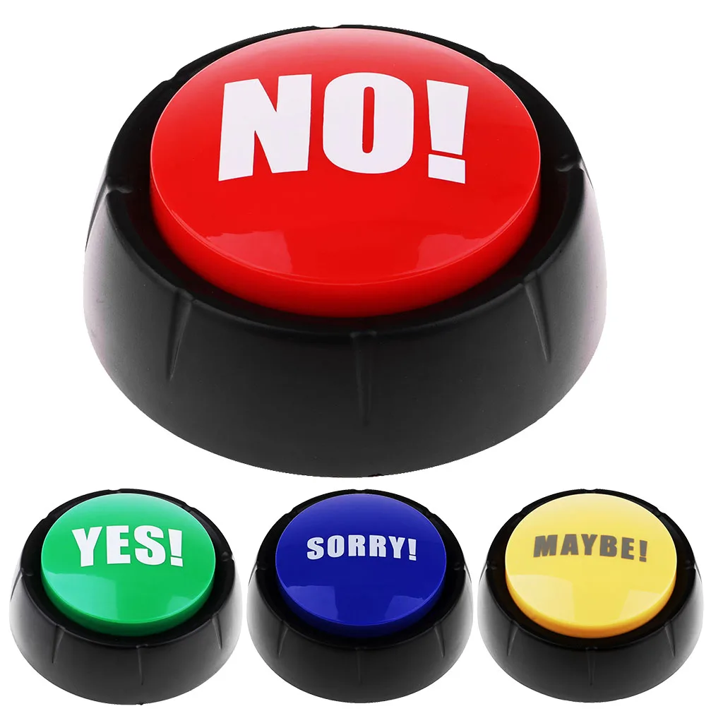 

Learning Resources Dome Shaped Sound Buttons Event Party Games Show Answer Buzzers