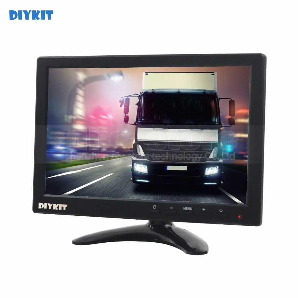 DIYKIT 10.1 inch TFT LCD HD Car Monitor Rear View Monitor Build in Speaker with BNC / AV / VGA / HDMI Input 1280 x 800 DIYKIT 10.1 inch TFT LCD HD Car Monitor Rear View Monitor Build in Speaker with BNC / AV / VGA / HDMI Input 1280 x 800