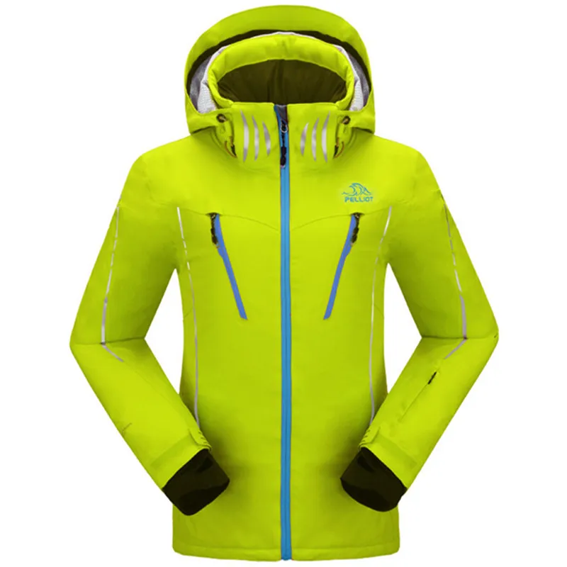 PELLIOT высокое качество женские лыжные водонепроницаемые супер теплые горные уличные лыжные женские лыжные куртки - Цвет: color3