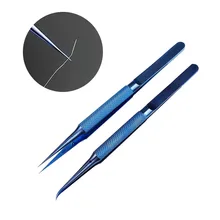 Прецизионный Пинцет 0,15 мм Край точный отпечаток пальца Fly Line Picker титановый сплав Пинцет для iPhone BGA ремонт материнской платы