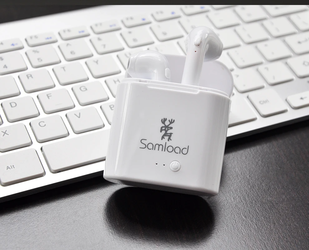 Samload Bluetooth наушники Беспроводная гарнитура с зарядным устройством стерео наушники для Apple iPhone se 6 7s 8 Xiaomi huawei