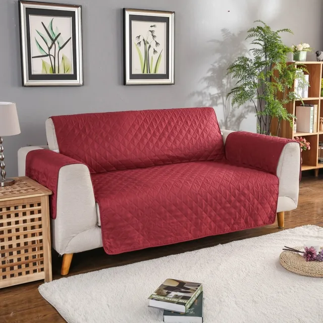 Us 13 29 30 Off Washable Dog Sofa Couch Cover Coat Removable Towel Armrest Covers Slipcovers Pets Single Two Three Seater In