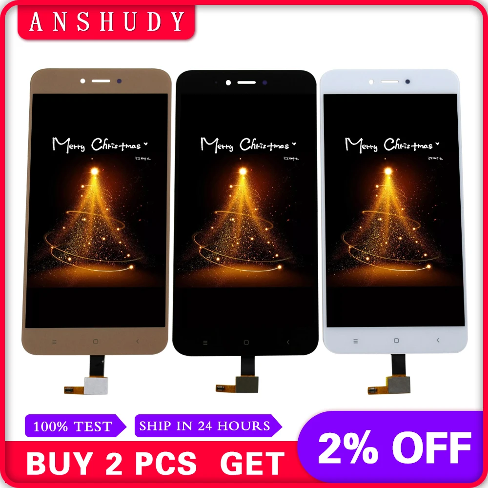

For xiaomi Redmi NOTE 5A Note5a Prime Pro Touch Screen Digitizer Sensor + LCD Display Panel Assembly