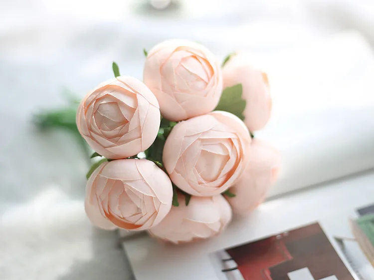 YO CHO Wedding Bouquet Roses Artificial Wedding Accessories Bridesmaids Bridal Bouquets Flowers Mariage  (1)