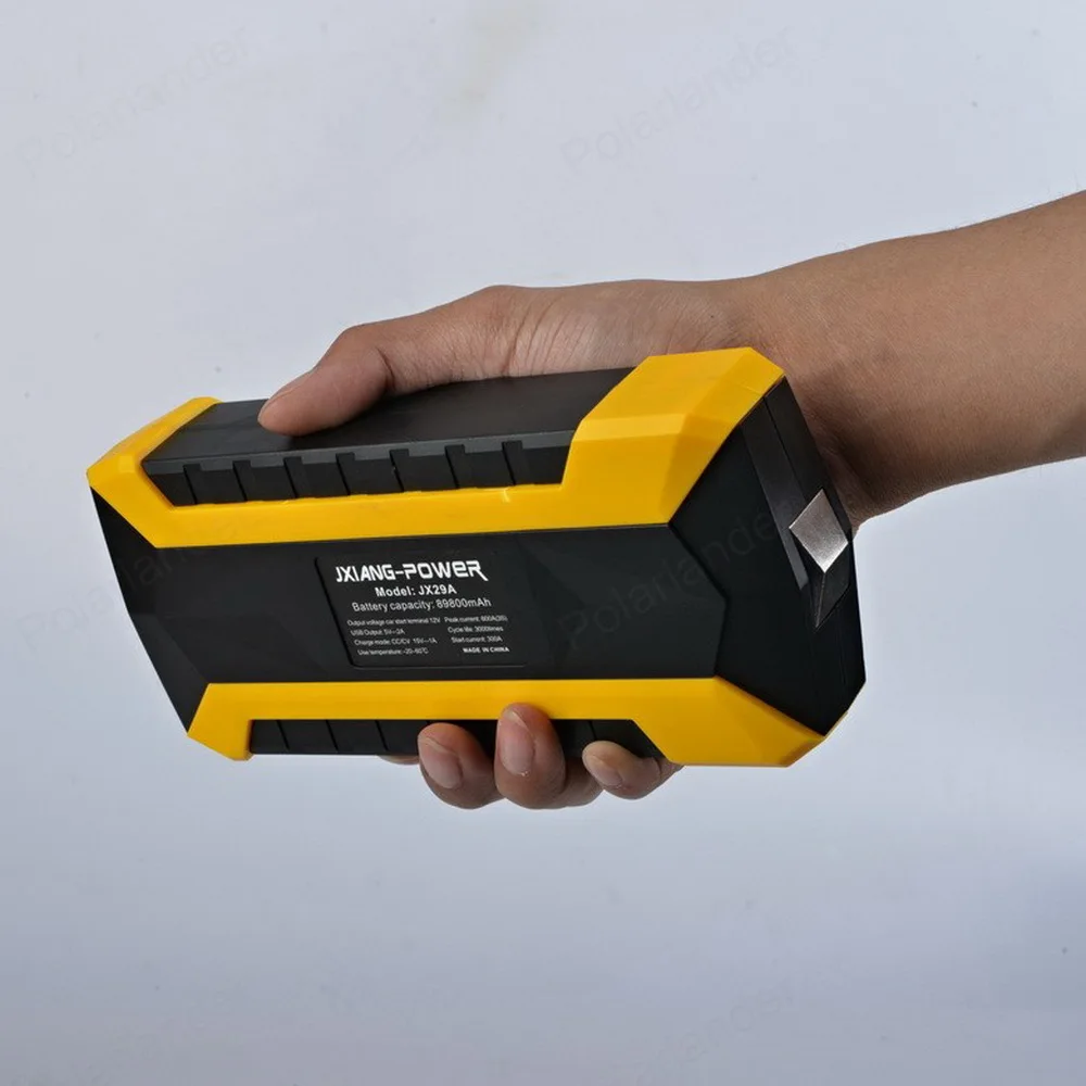 SOS Light 600A для бензинового автомобиля аварийное пусковое устройство power Bank автомобильное пускозарядное устройство переносной ЖК-дисплей автомобильный стартер