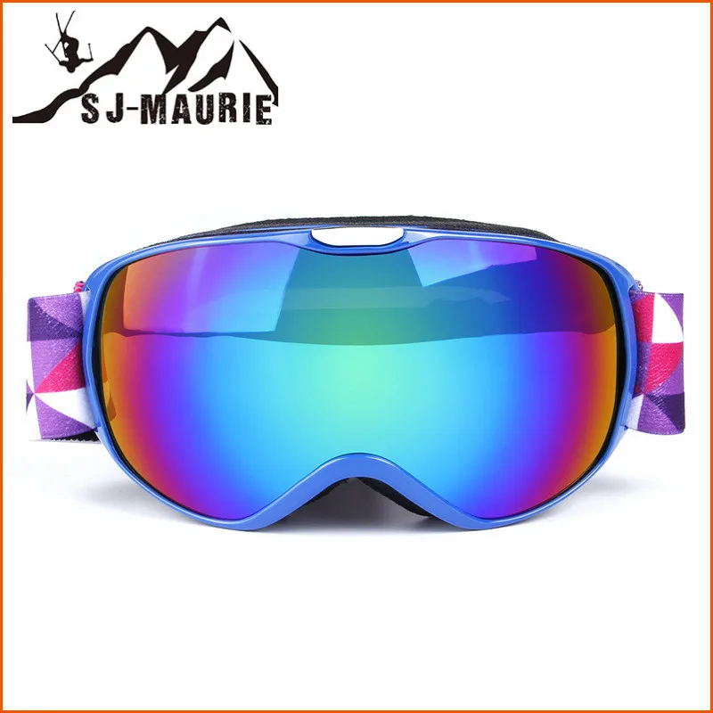 SJ-Maurie очки лыжные Детские ветрозащитные лыжные очки альпинистские противотуманные маски очки лыжные очки для девочек и мальчиков сноуборд очки - Цвет: 02